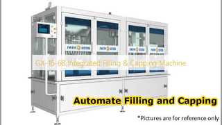 GX 16 6B เครื่องบรรจุและปิดฝาแบบรวม