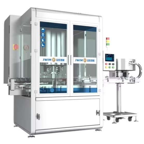 8 หัว เครื่องปิดอัตโนมัติ FX-8AS 4.0KW 100ml-1L ความเร็วสูง