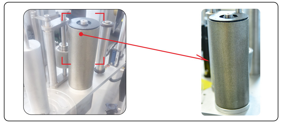 กระป๋องสแควร์และเรียบ TN-200LDS ข้างเดียว Self Adhesive เครื่องติดป้าย