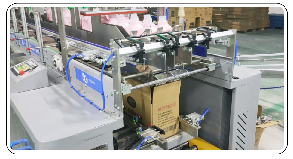 DZ-D Drop Off Type เครื่องบรรจุกระป๋องกระป๋องอัตโนมัติเต็ม 380V สําหรับสายบรรจุขวด