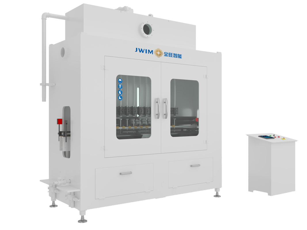 เครื่องบรรจุของเหลวแบบแรงโน้มถ่วงป้องกันการกัดกร่อนด้วยไมโครคอมพิวเตอร์ CDP-8E พร้อมการควบคุม PLC และการกำหนดค่า Schneider