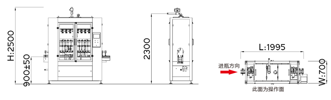 เครื่องบรรจุอัตโนมัติควบคุมด้วยไมโครคอมพิวเตอร์ PLC รุ่น CDP-16A พร้อมระบบป้อนกลับน้ำหนักด้วยตาชั่งไฟฟ้าและสแตนเลส SUS304