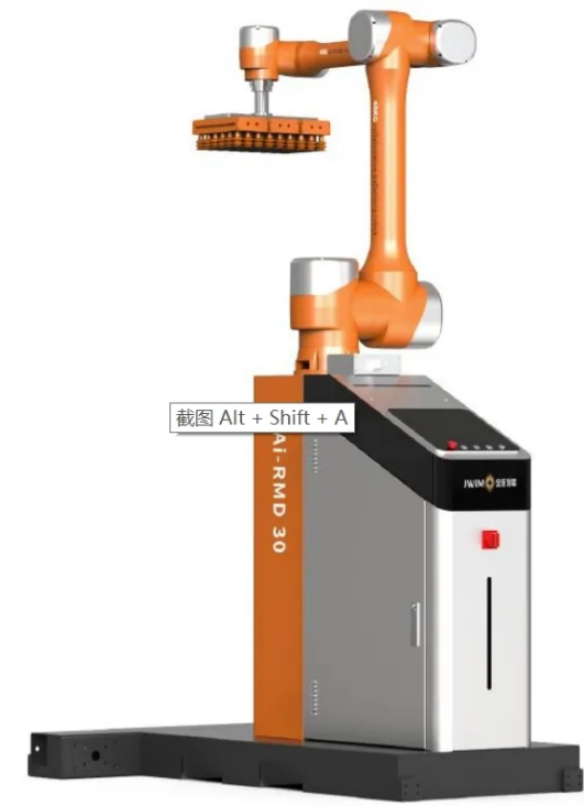 เครื่องจัดเรียงพาเลทพร้อมระบบสลับเสียงโต้ตอบด้วย AI และระบบการผลิตที่ปลอดภัยสำหรับการจัดเรียงพาเลทกล่องและถัง